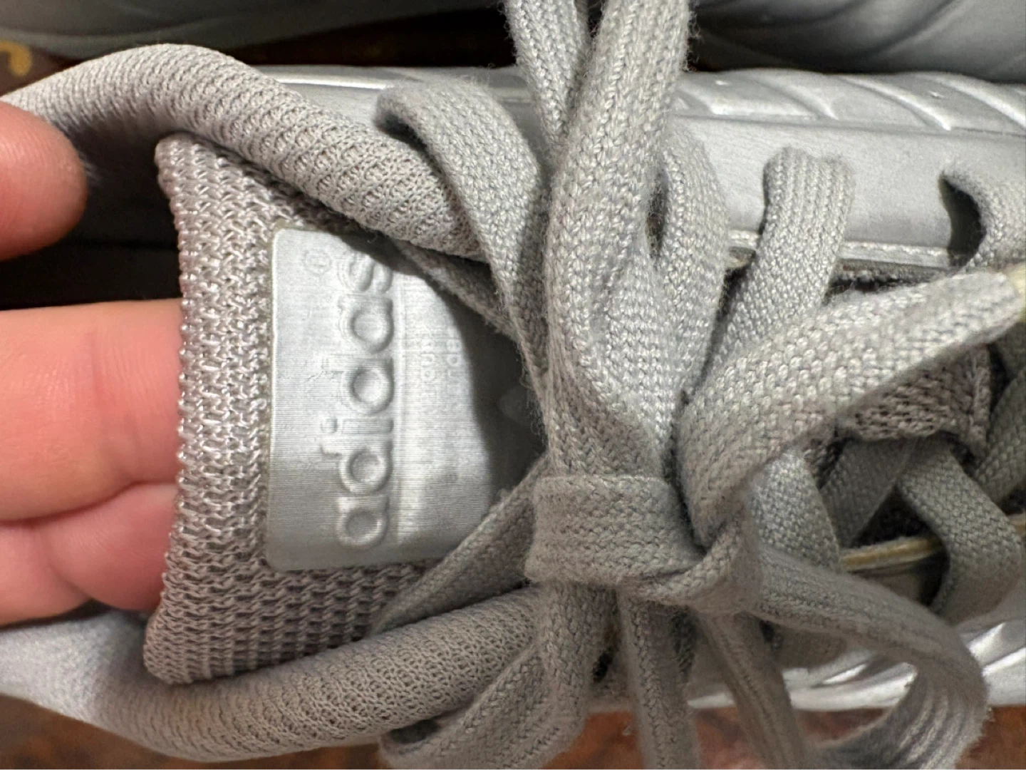 Adidas Superstar Shoes - Silver (Size 12) - photo 3