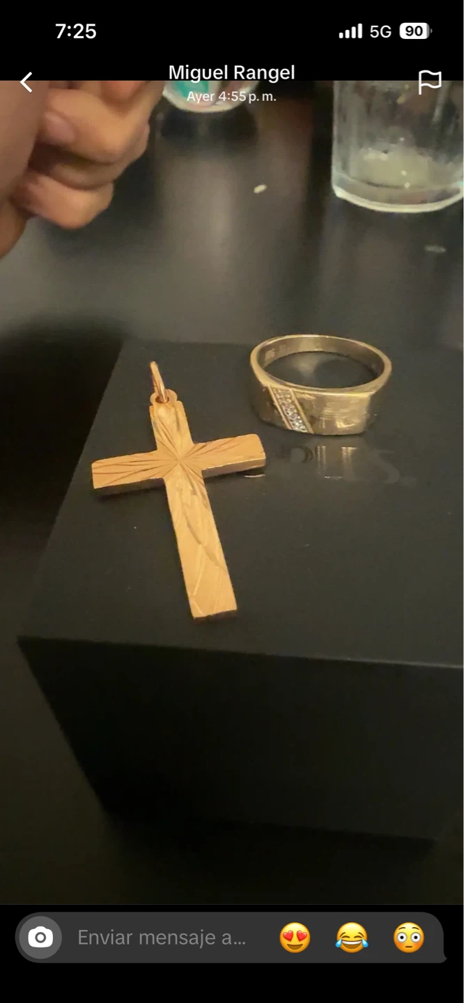 10k Gold ring with diamonds - photo 2