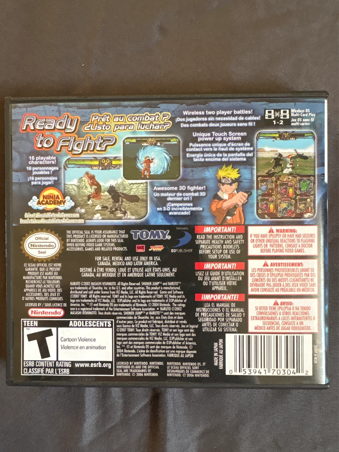 Naruto: Ninja Destiny Nintendo DS - photo 3