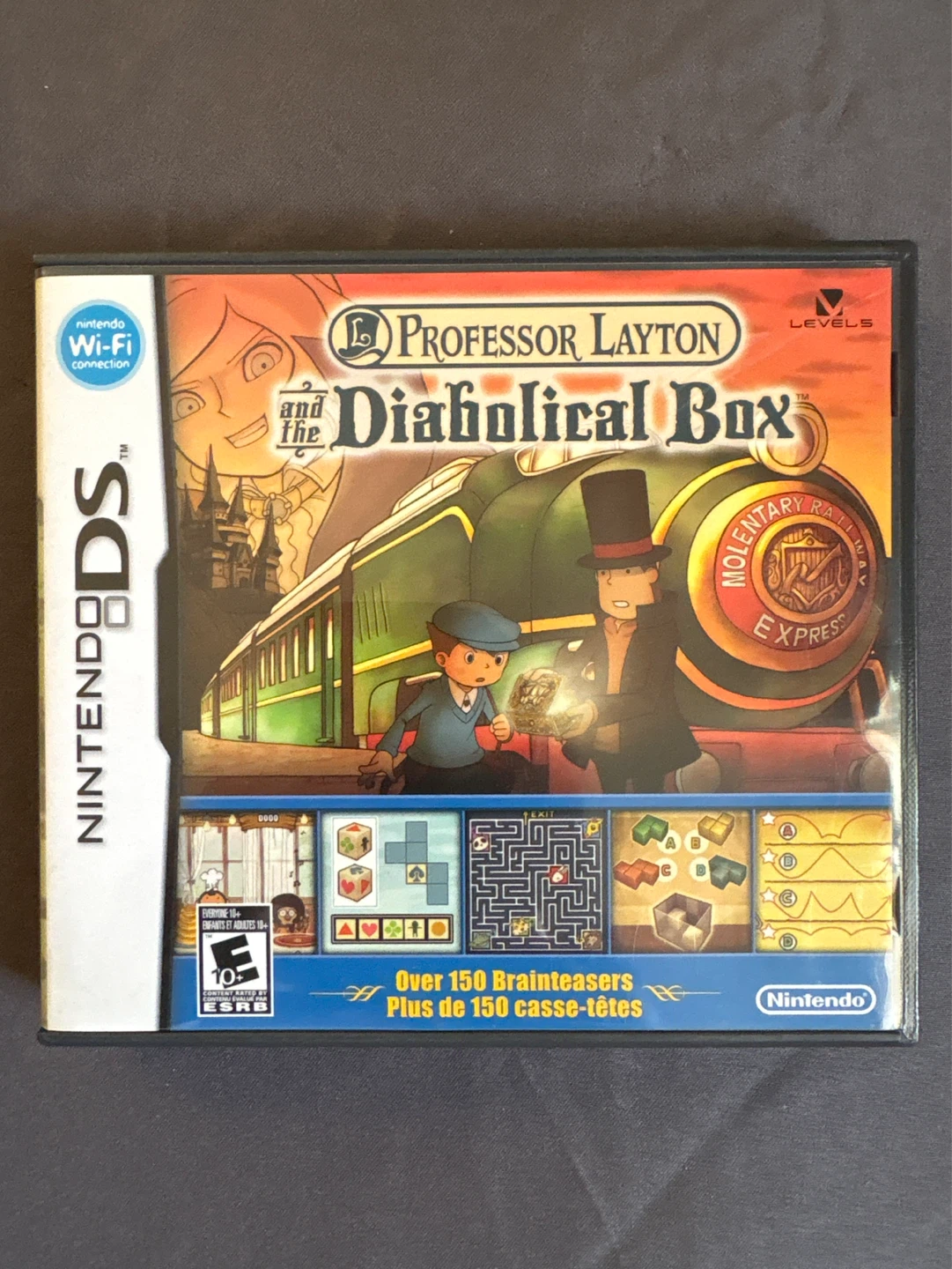 Professor Layton and the Diabolical Box Nintendo DS