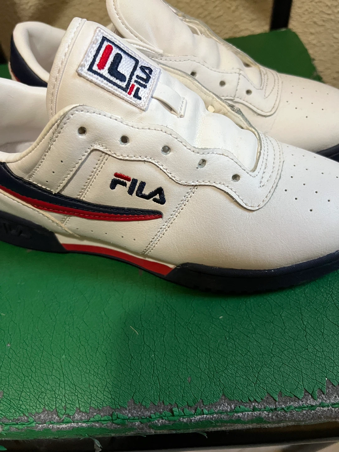 FILA kids White Leather Sneakers - photo 2