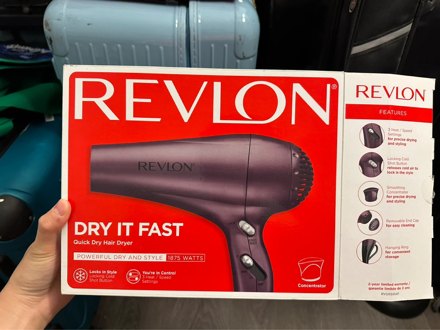 [FREE] Revlon Hairdryer - photo 4