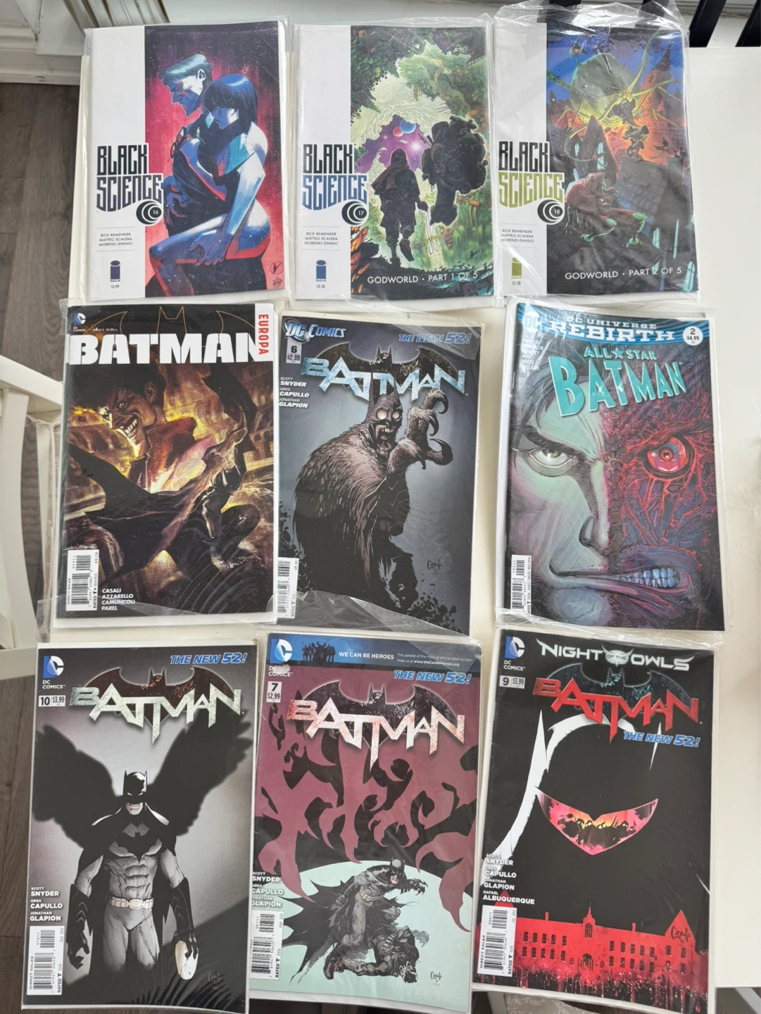 Set of 14 DC Batman Comic Books
