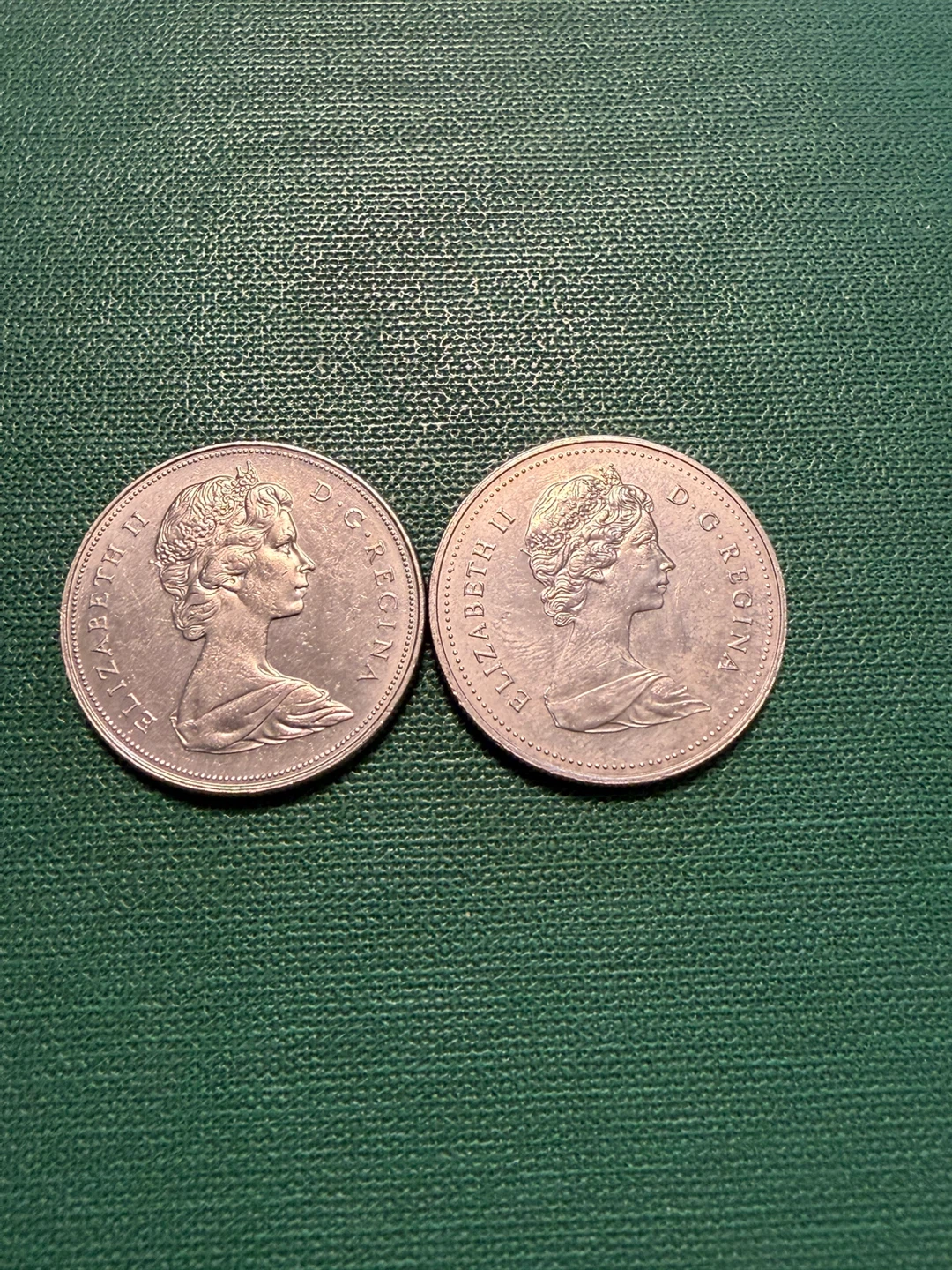 Two Canadian Dollar Coins - 1969 & 1983 - photo 2