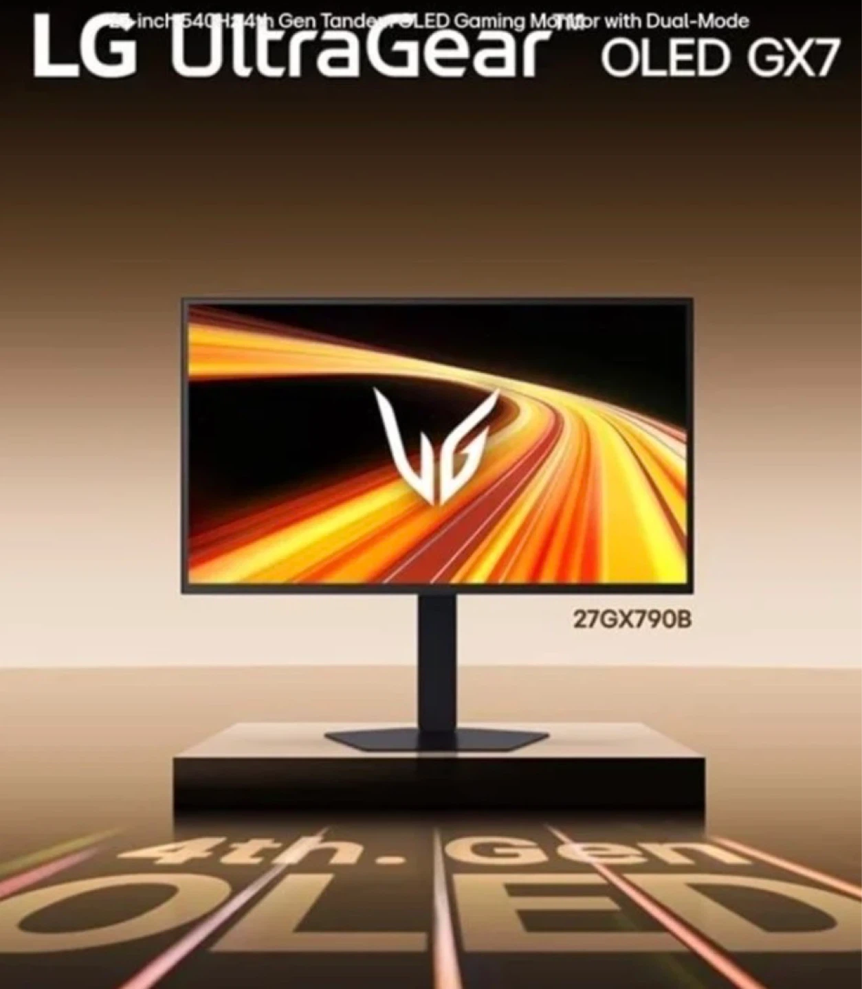 LG UltraGear 27" OLED Gaming Monitor