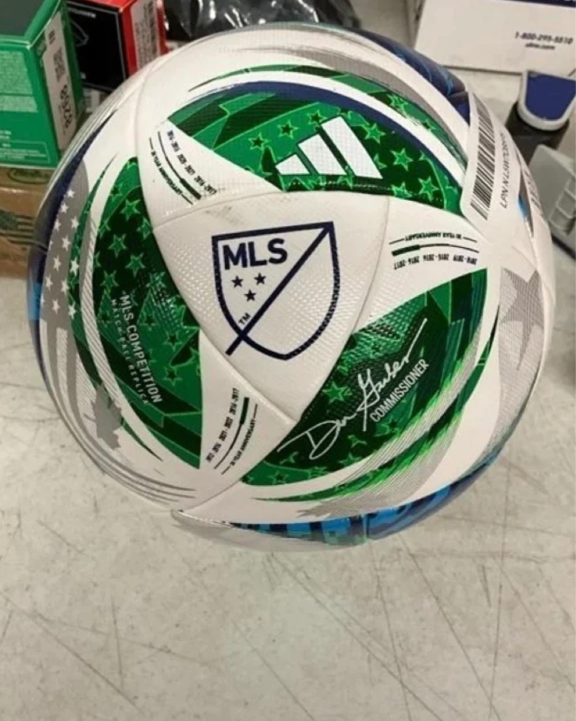 Adidas MLS Competition Match Ball Replica Soccer Ball Size 4 - photo 3
