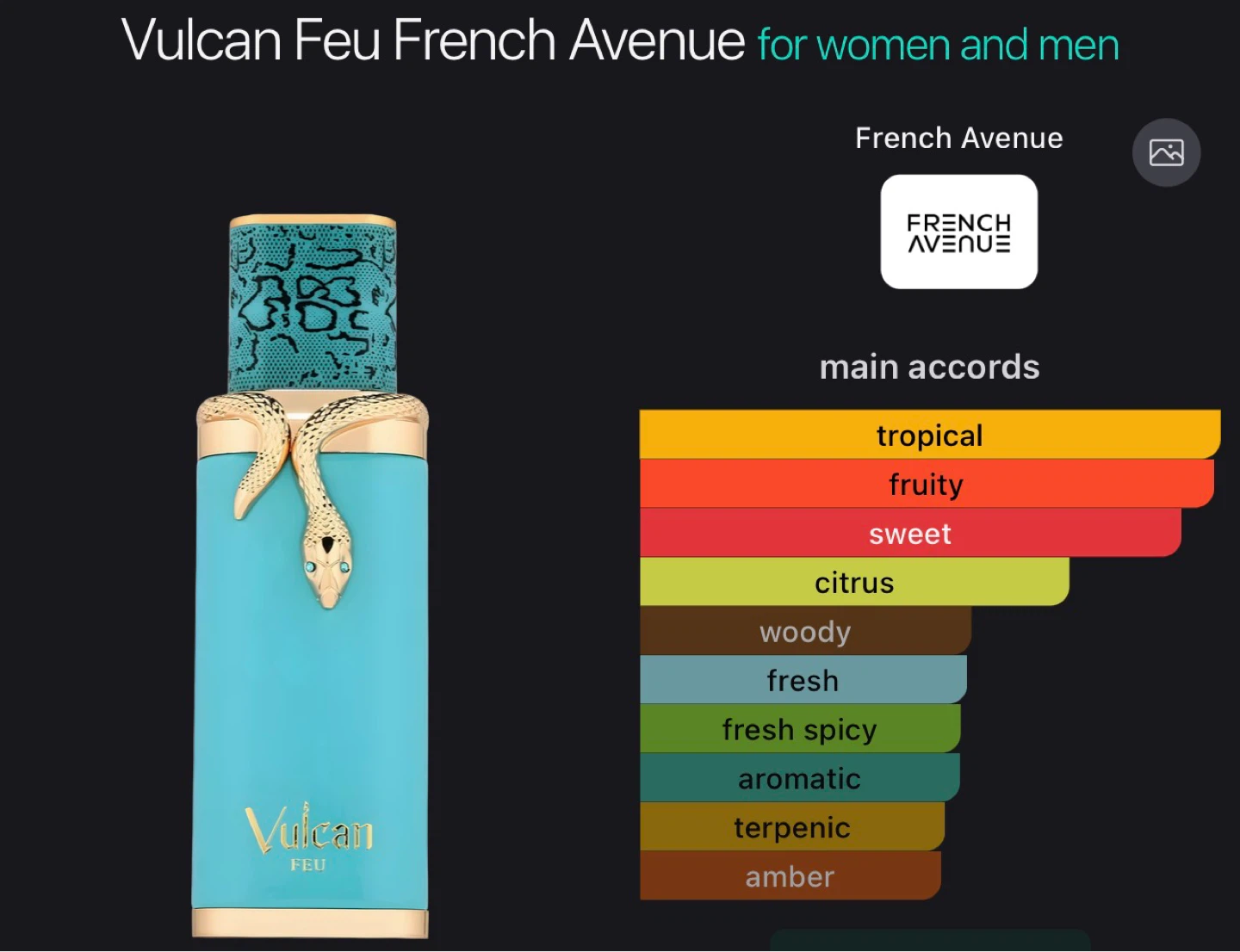 Vulcan Feu French Avenue Eau de Parfum - photo 5