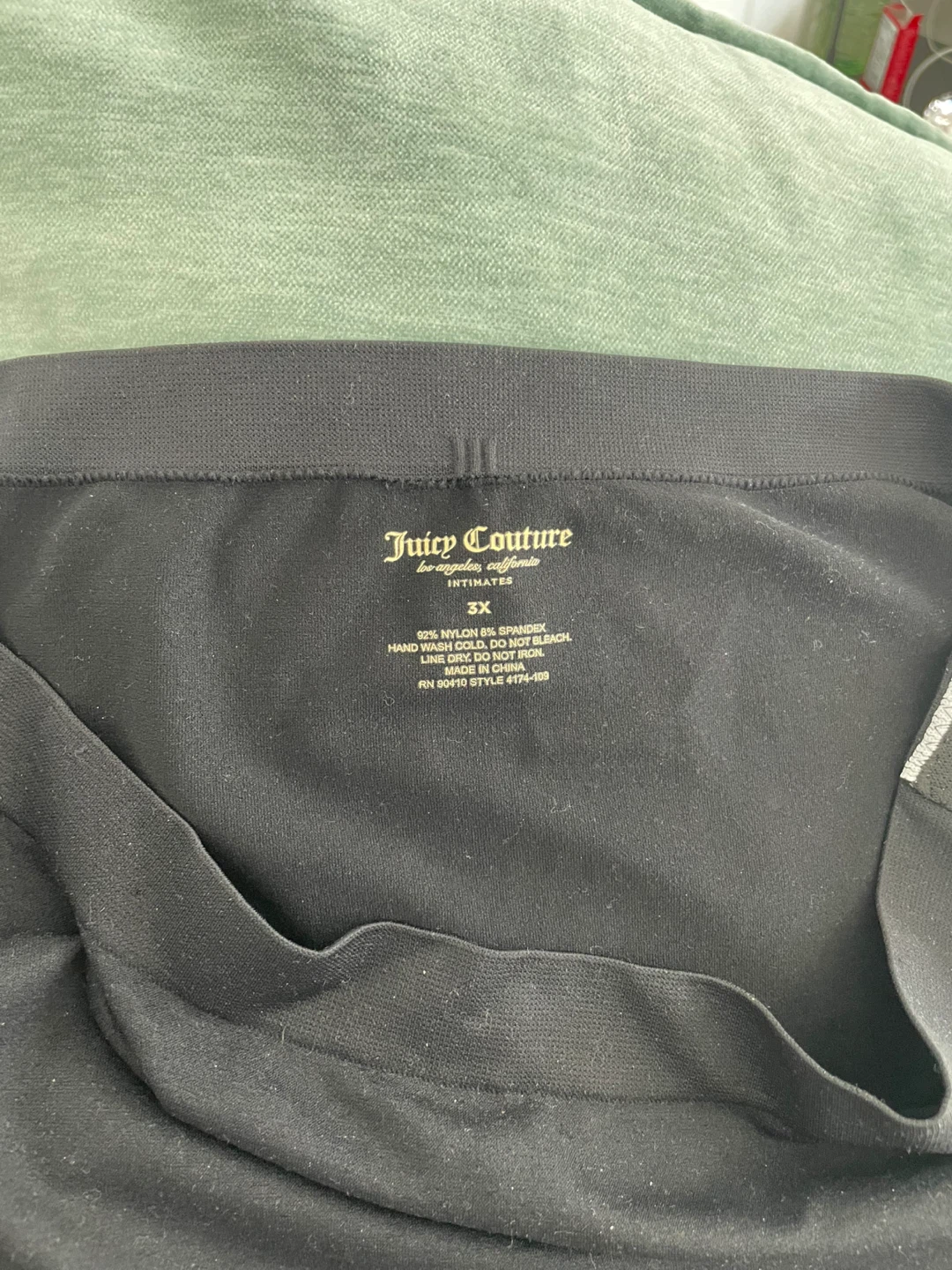 Juicy Couture Black Bike Shorts - photo 3