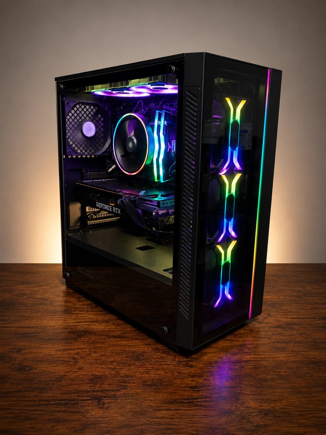 RTX 3070 Gaming PC | Ryzen 5 5600 | 1TB NVMe | 8 RGB Fans - photo 5