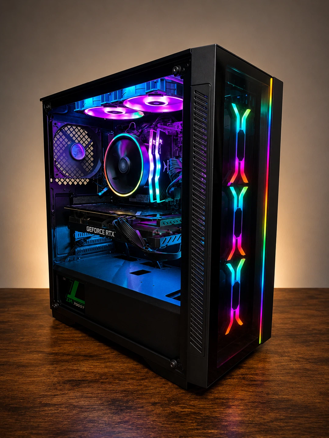 RTX 3070 Gaming PC | Ryzen 5 5600 | 1TB NVMe | 8 RGB Fans