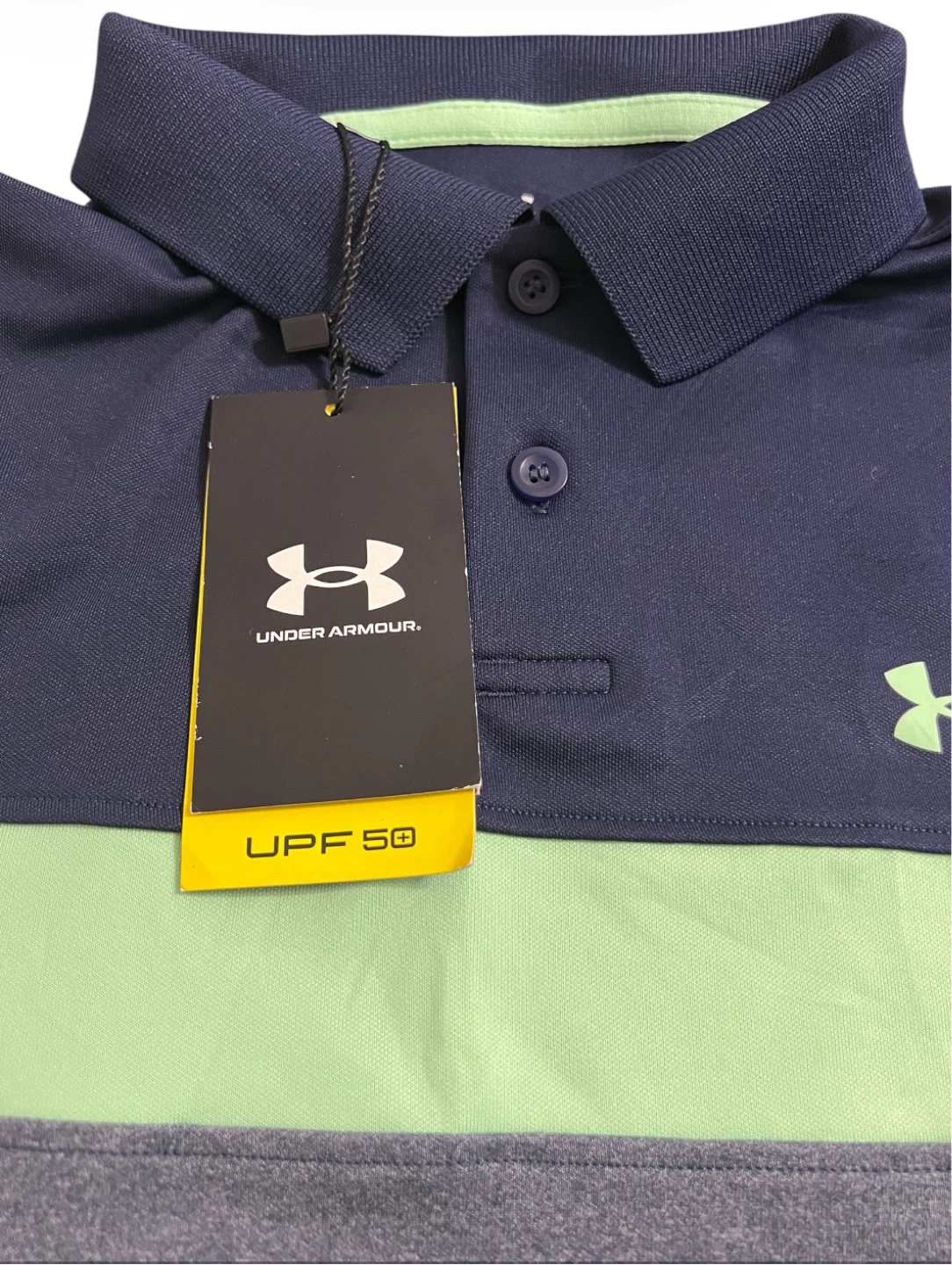 Under Armour Boys UPF 50 Polo Shirt – NWT (Ages 10–12) - photo 2
