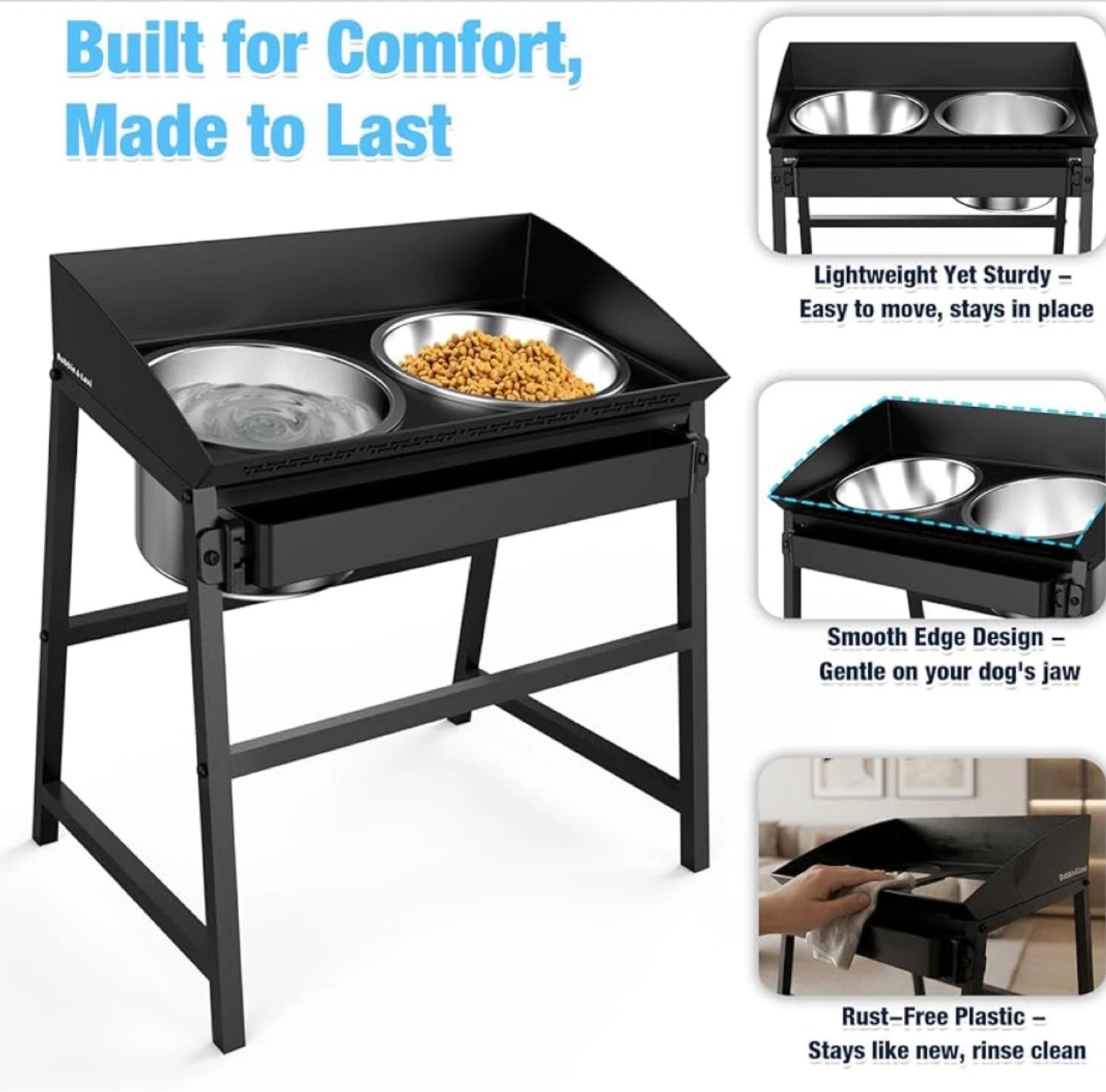 Brand New in Box Elevated Dog Bowls for Large Dog