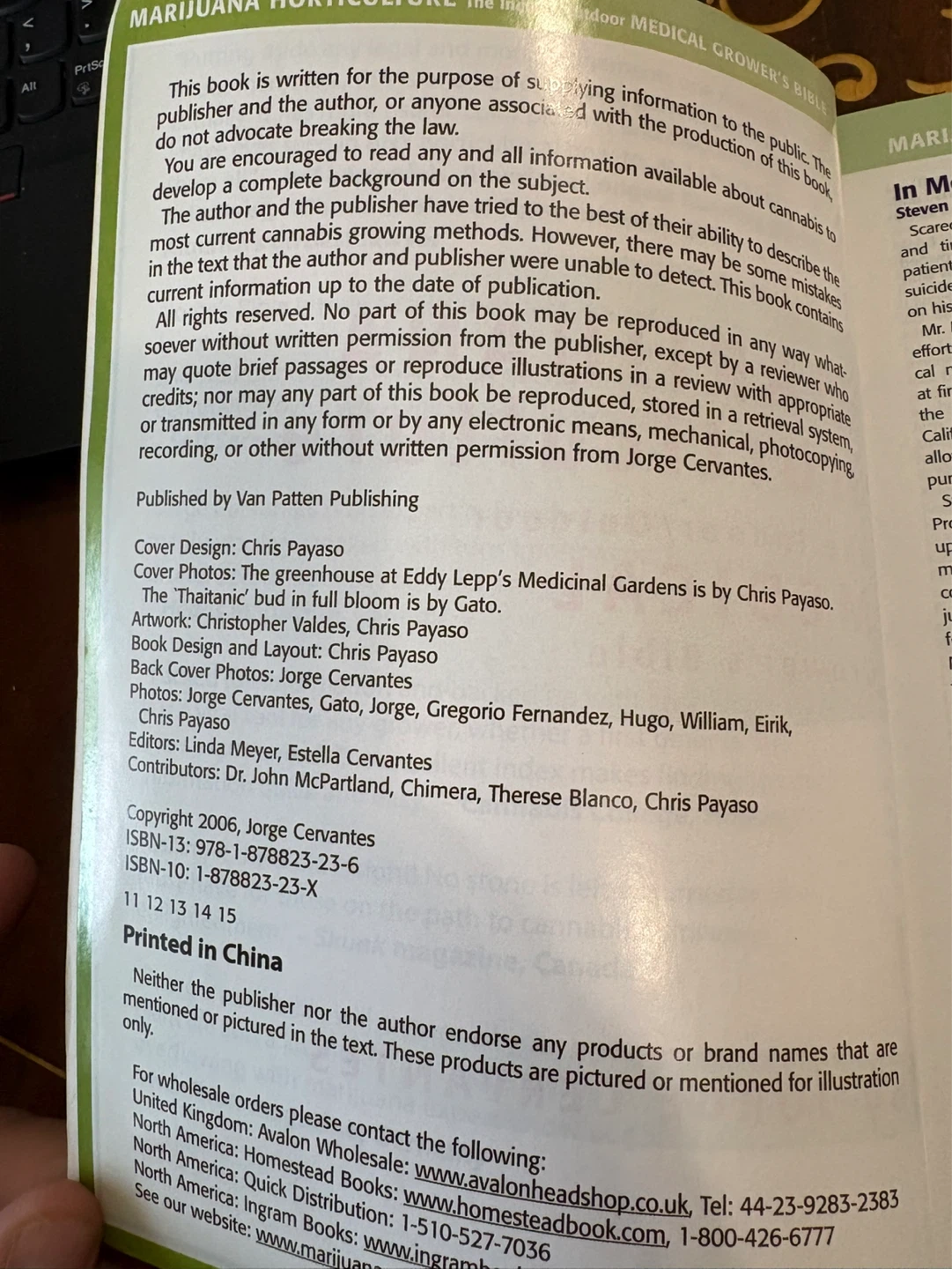 Marijuana Horticulture: Indoor/Outdoor Medical Grower's Bible - photo 2