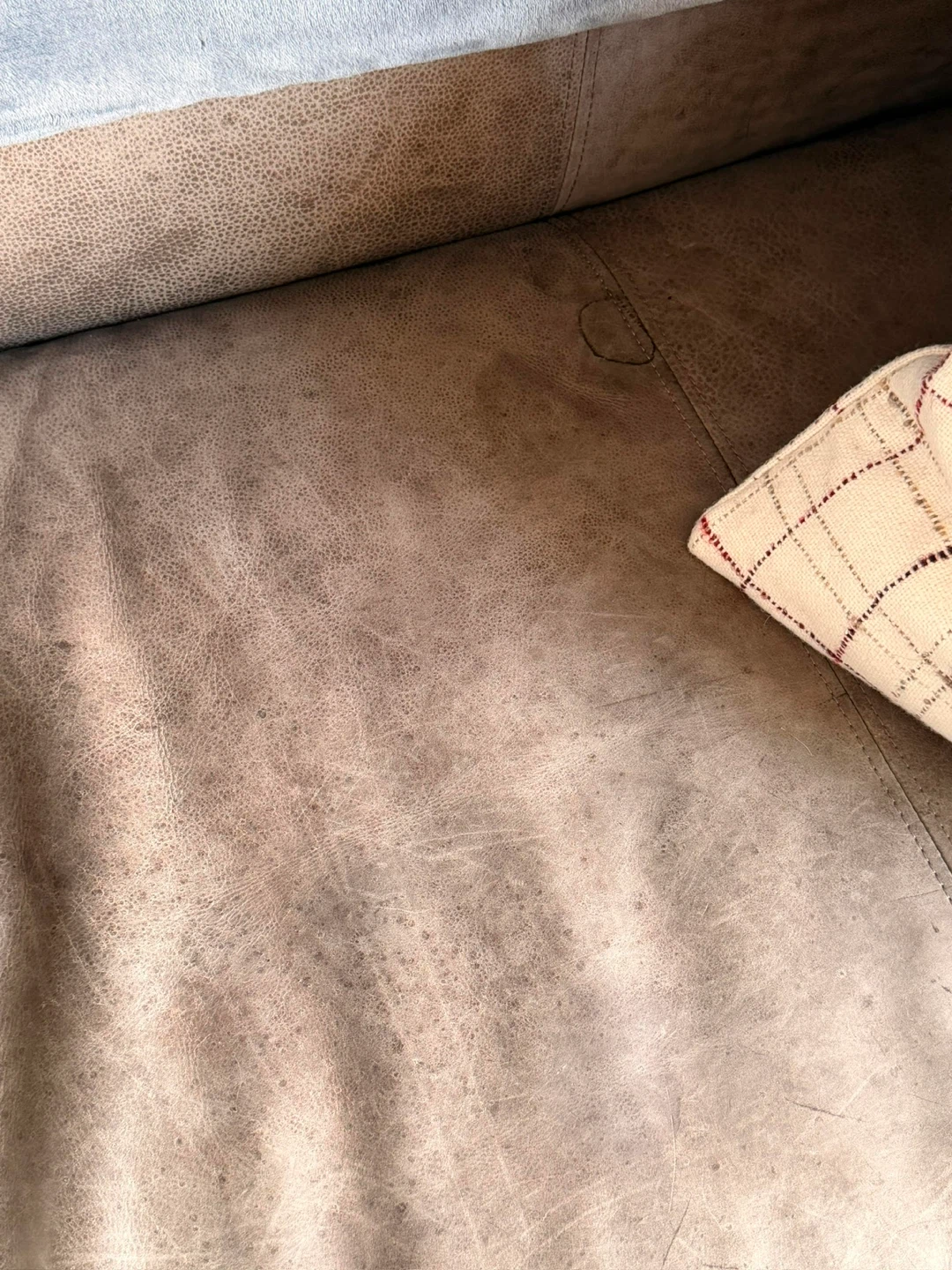 Luxury Brown Leather Sofa - photo 3