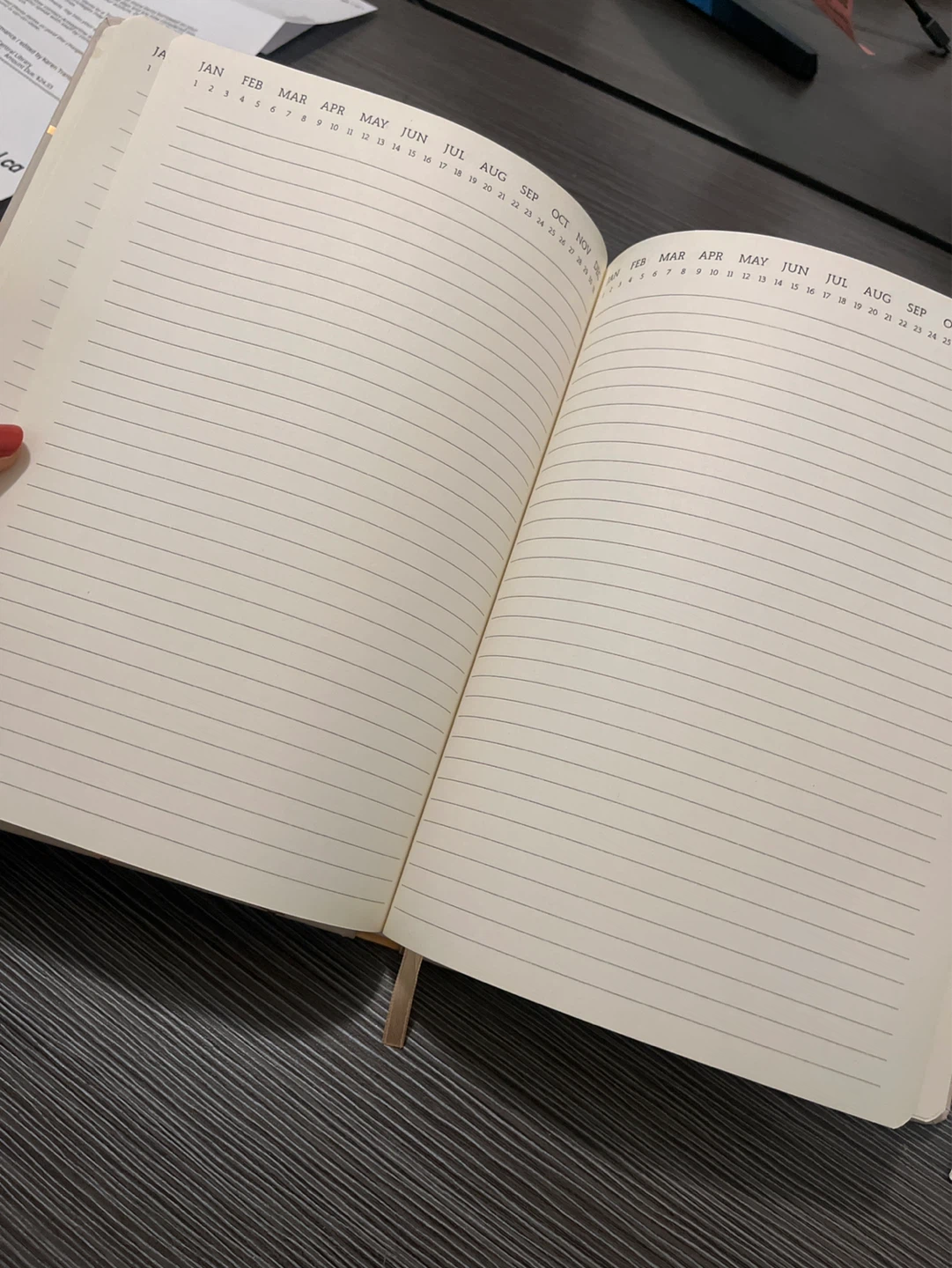 Gold Geometric Design Notebook - photo 2