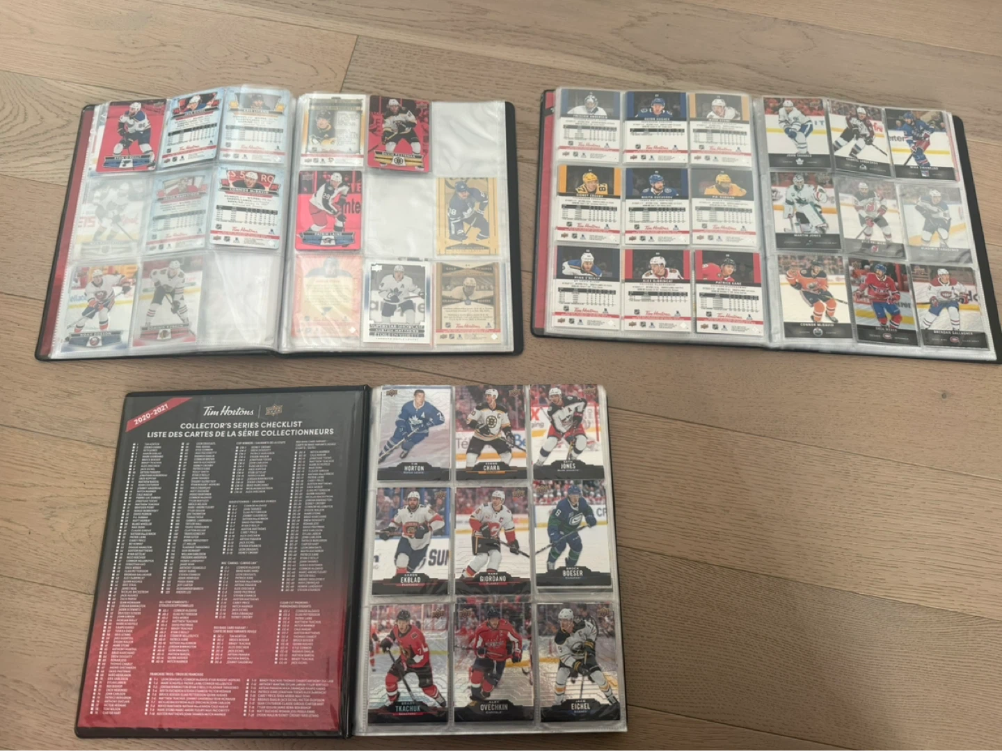 Tim Hortons hockey card collections & binders - photo 2