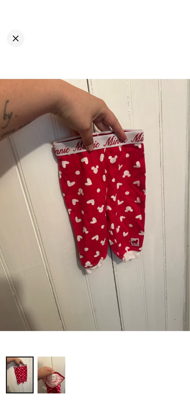 Baby Girls Minnie Mouse Pants