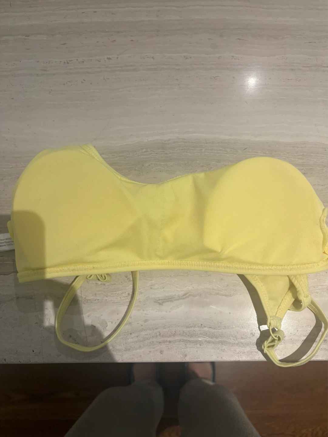 LA Gear Yellow Sports Bra Top - XS - photo 5
