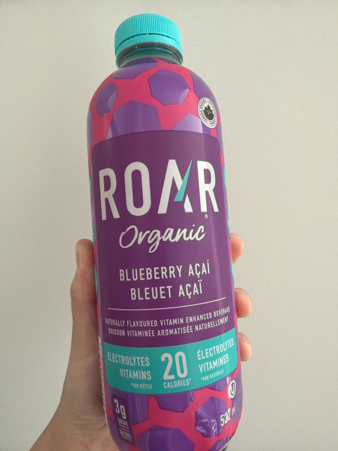Roar Organic Blueberry Acai Drink