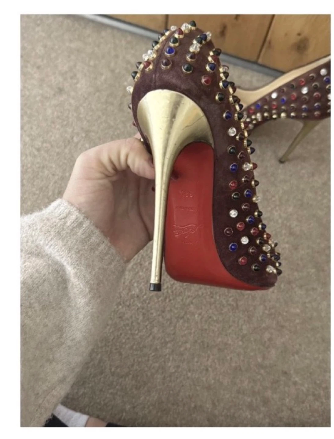 Christian Louboutin Studded Heels - photo 5