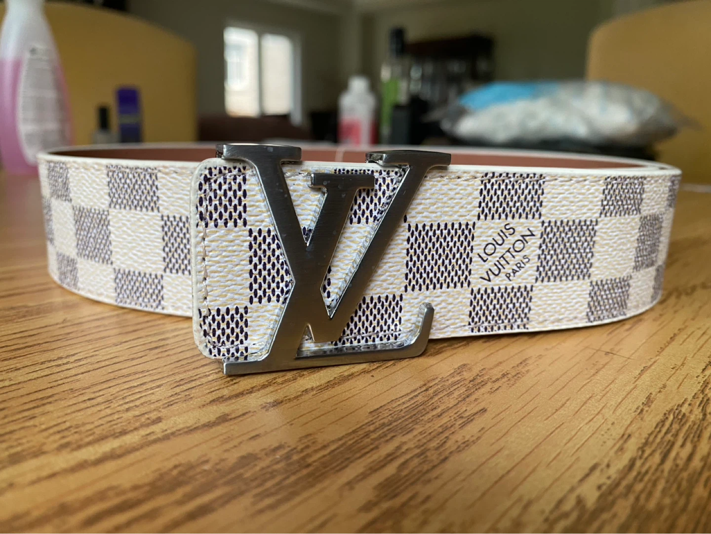 Louis Vuitton Damier Azur Belt