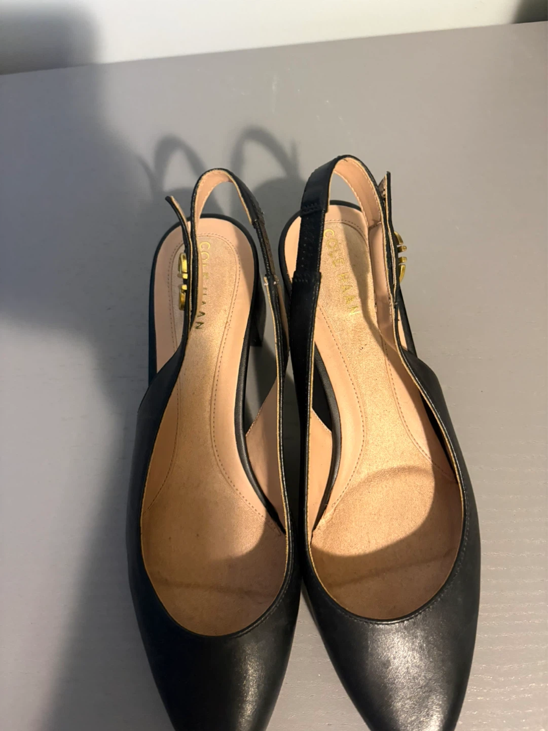 Cole Haan Pointed Toe Slingback Heel Flats - photo 3
