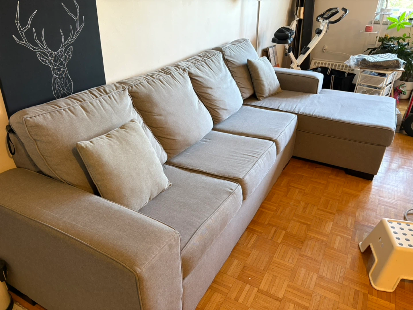 Grey Sectional Sofa