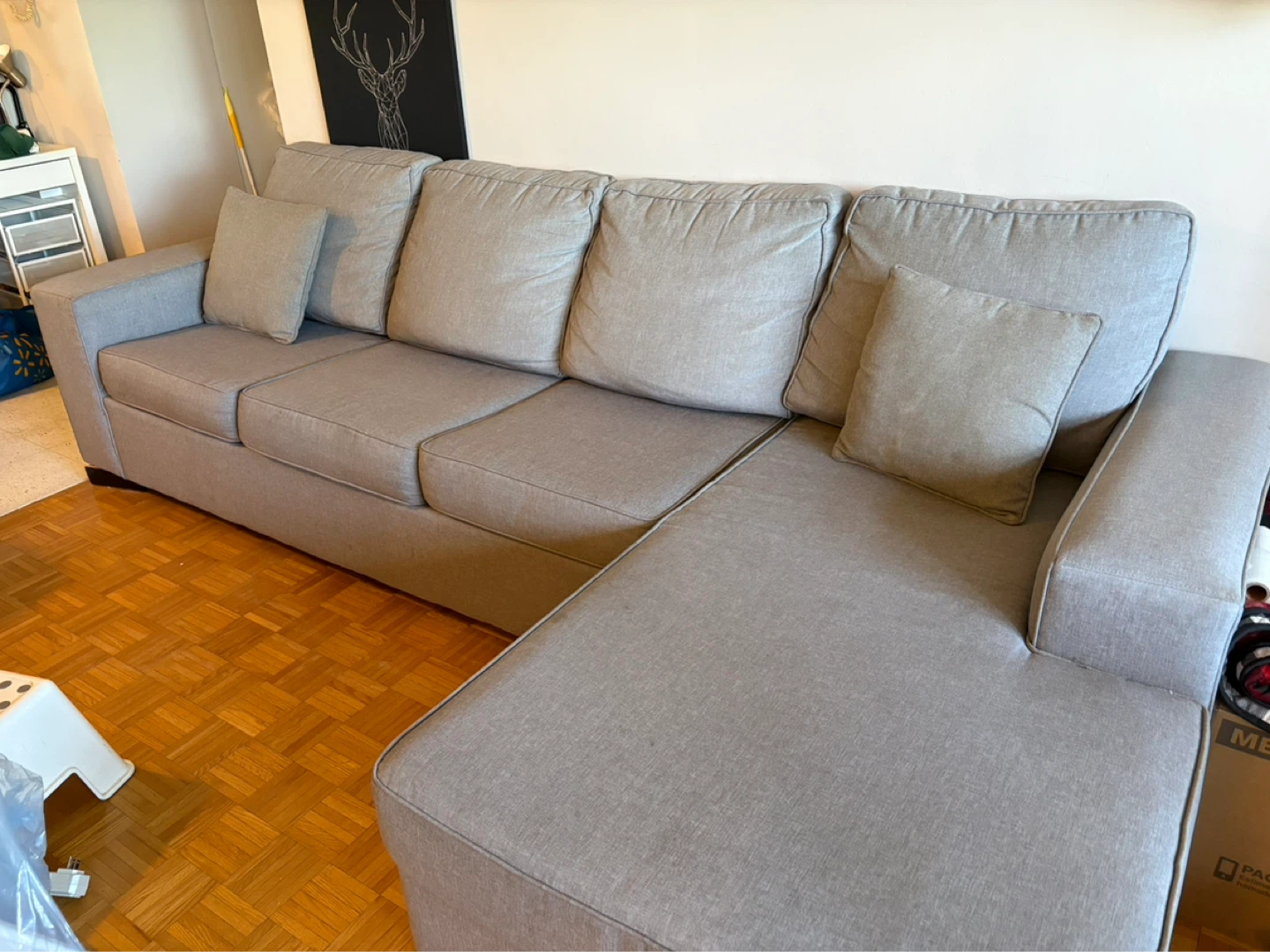 Grey Sectional Sofa - photo 3