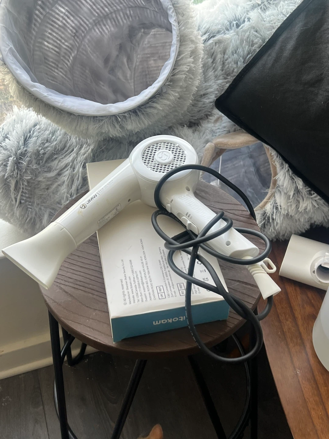 White Litolam Hair Dryer