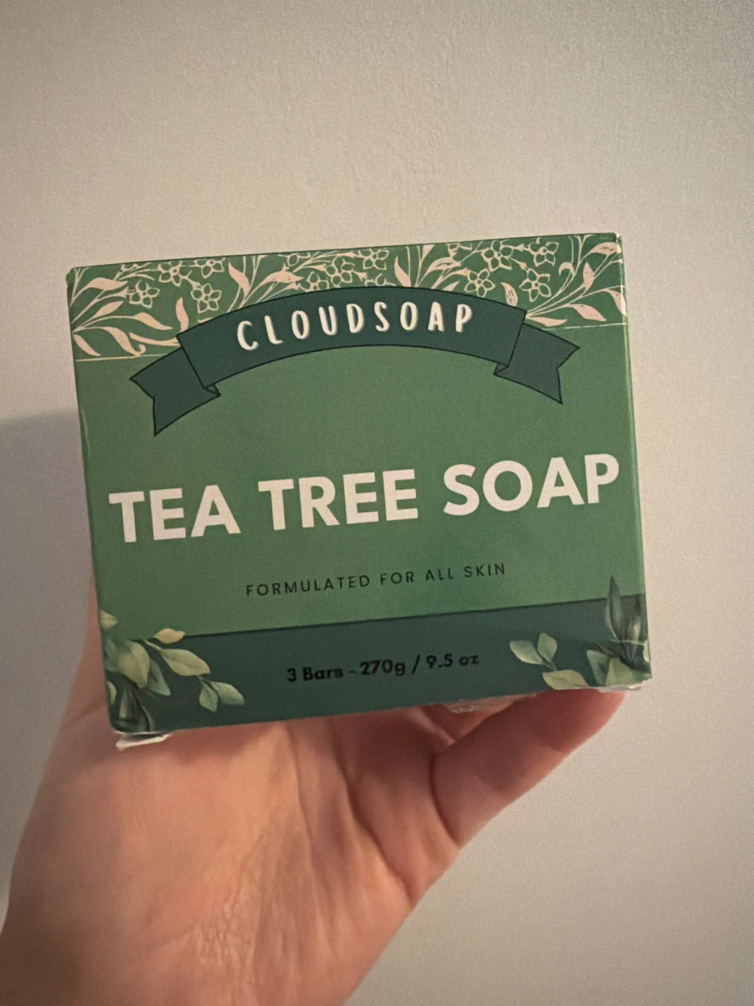 Cloudsoap Tea Tree Soap - 3 Bars