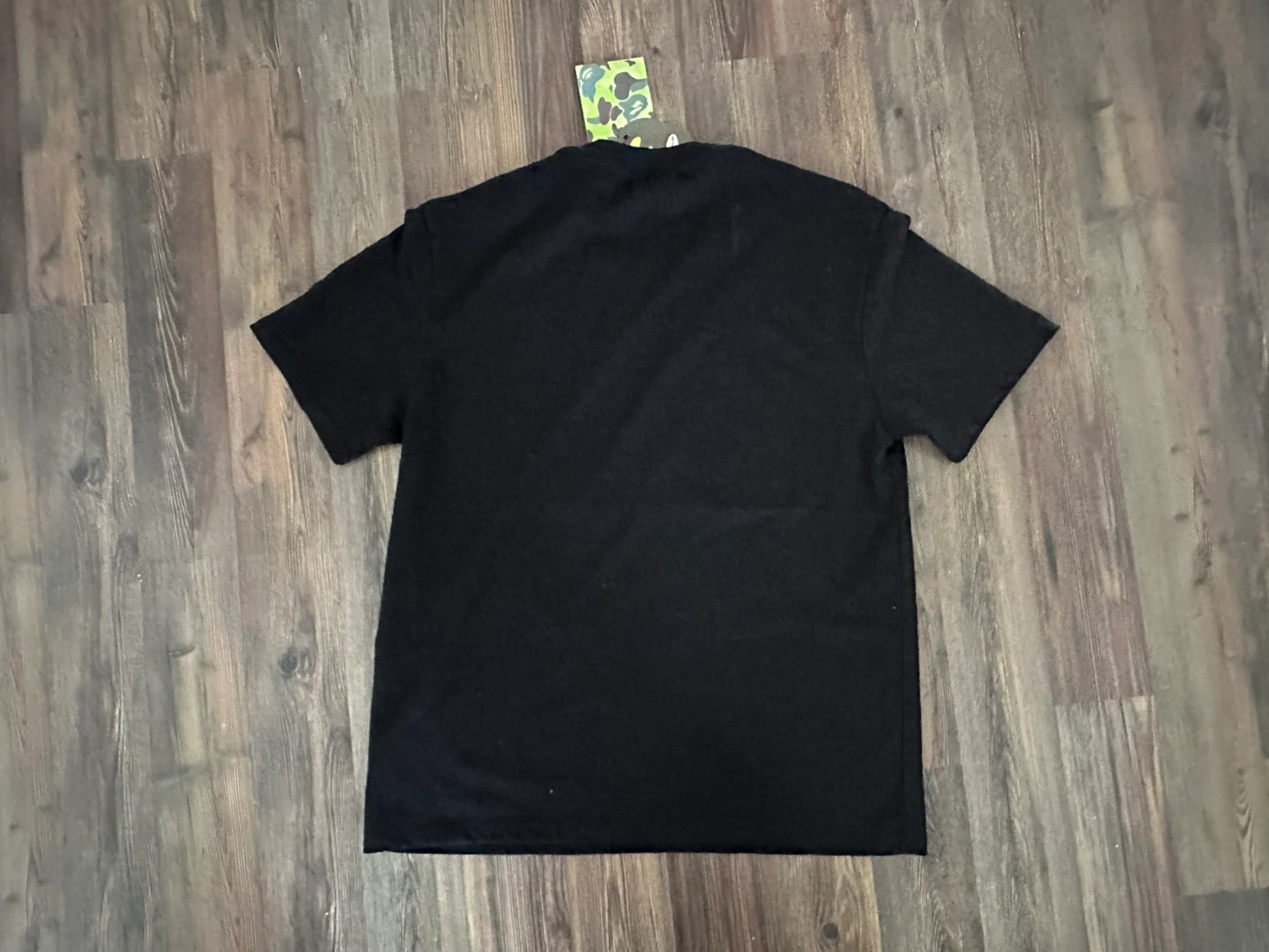 BAPE BY BATHING APE Black Graphic T-Shirt Size S - photo 3