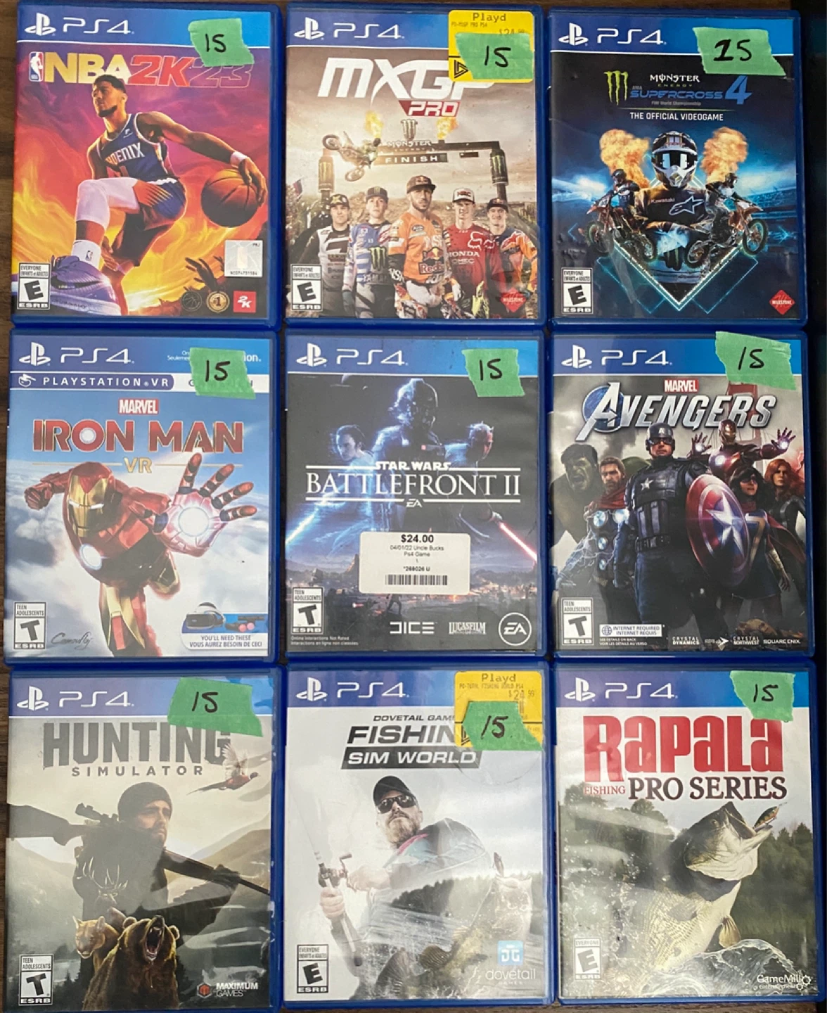 PlayStation 4 Games - Various Titles - photo 2