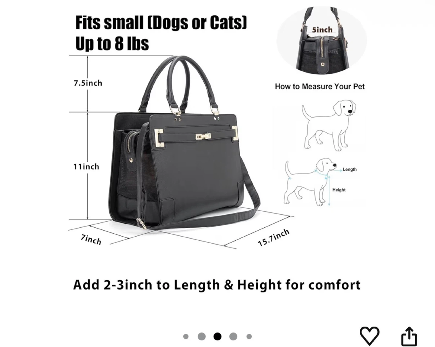 Read first : Black Pet Carrier
