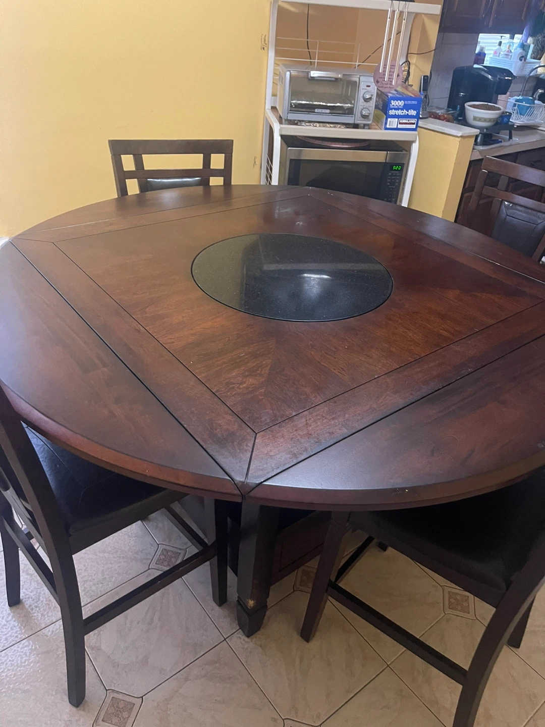 Wooden Dining Table Set with Chairs - photo 2
