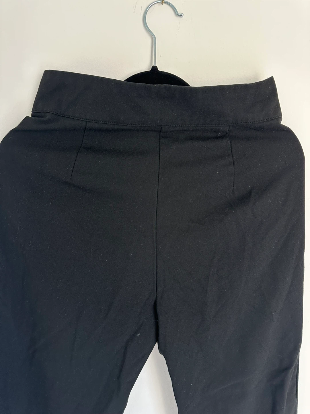 Black High-Waisted Pleated Pants - photo 3