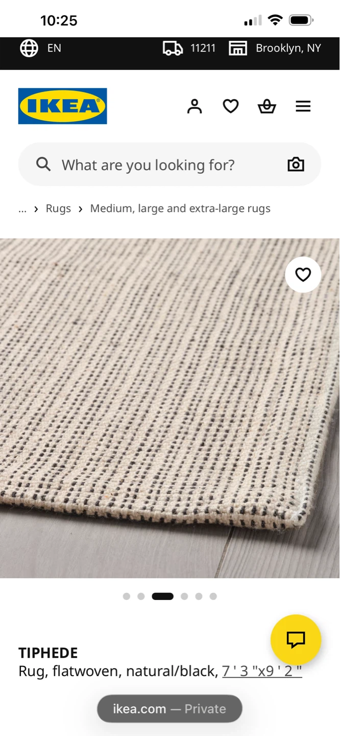 IKEA TIPHEDE Rug - photo 2