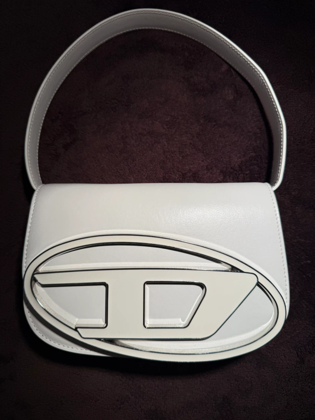 1DR White Diesel Shoulder Bag