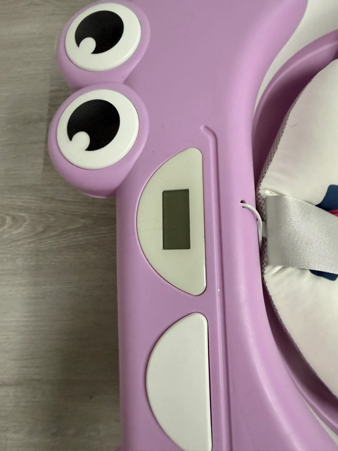 Purple Dinosaur Baby Bath Tub with Digital Thermometer - photo 3
