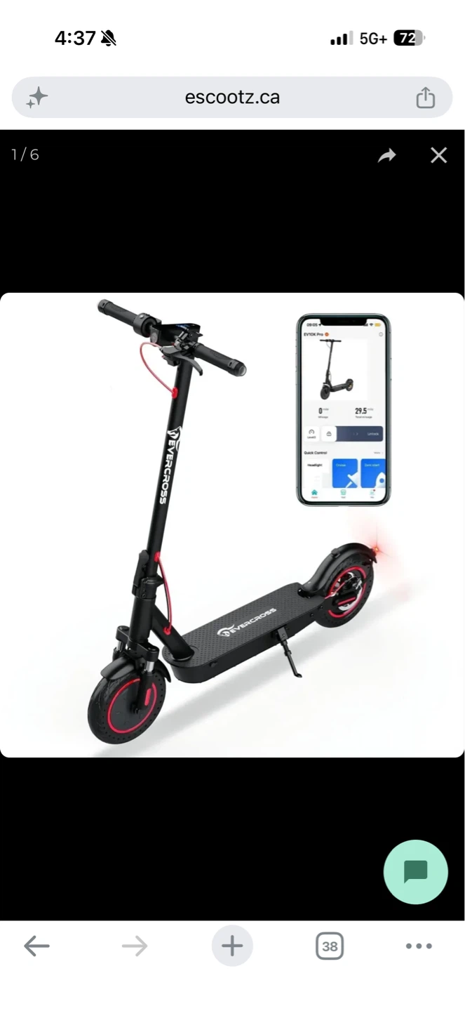 EVERCROSS Electric Scooter 500W - photo 5