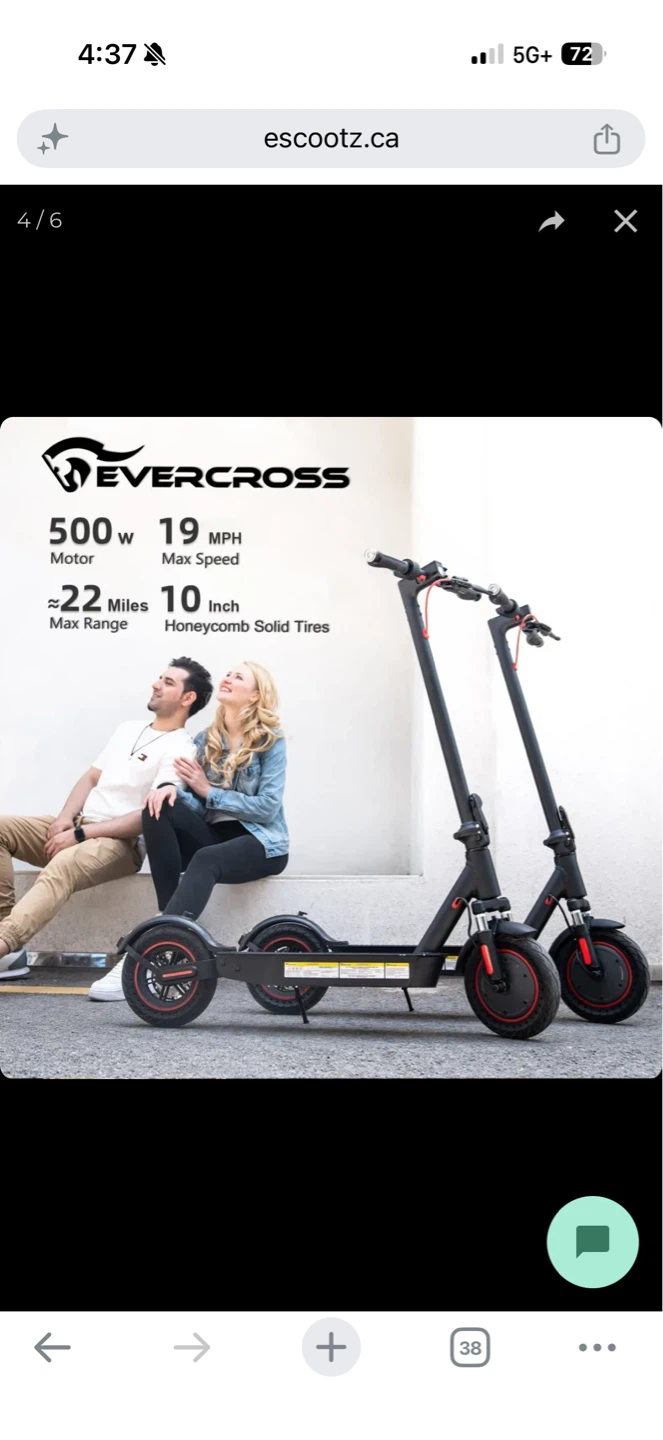 EVERCROSS Electric Scooter 500W - photo 2