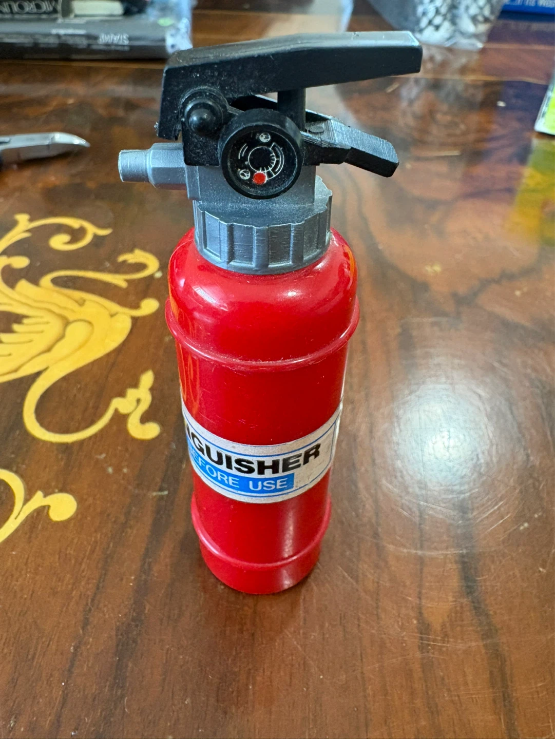 Vintage Fire Extinguisher Squirt Toy