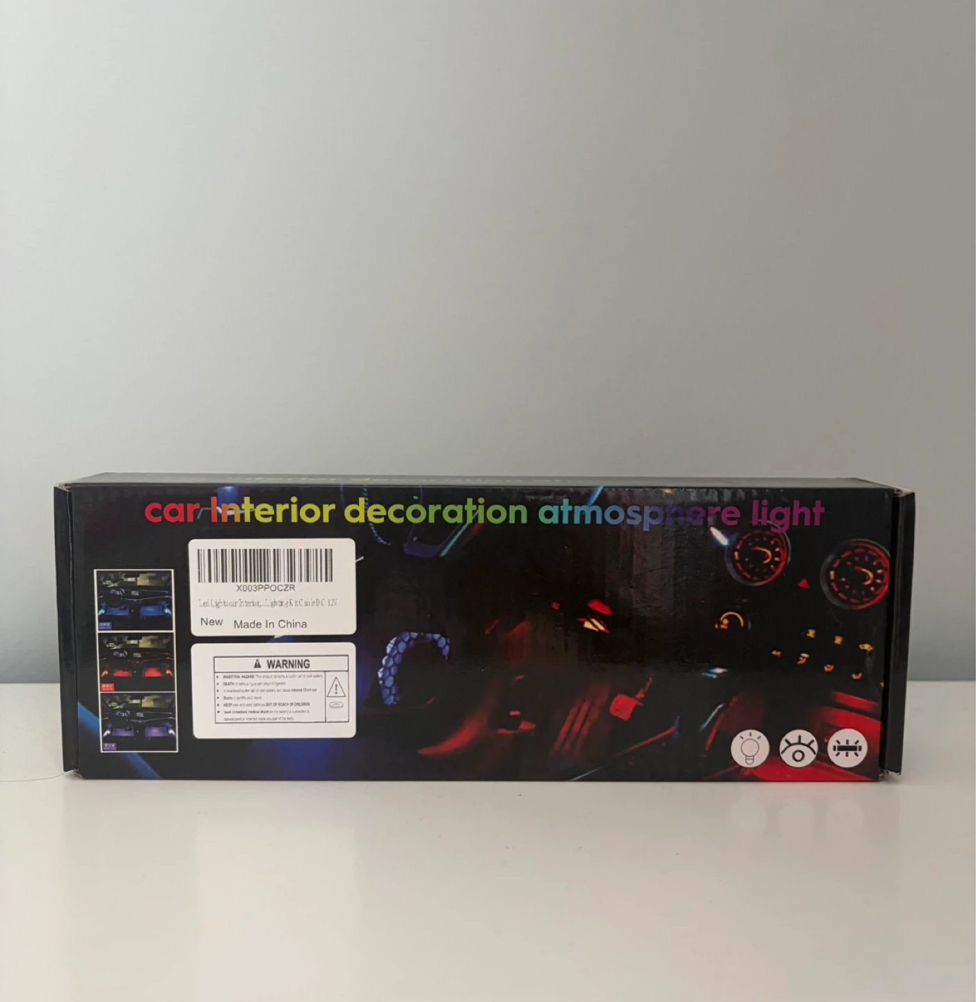 Car Interior RGB LED Atmosphere Light