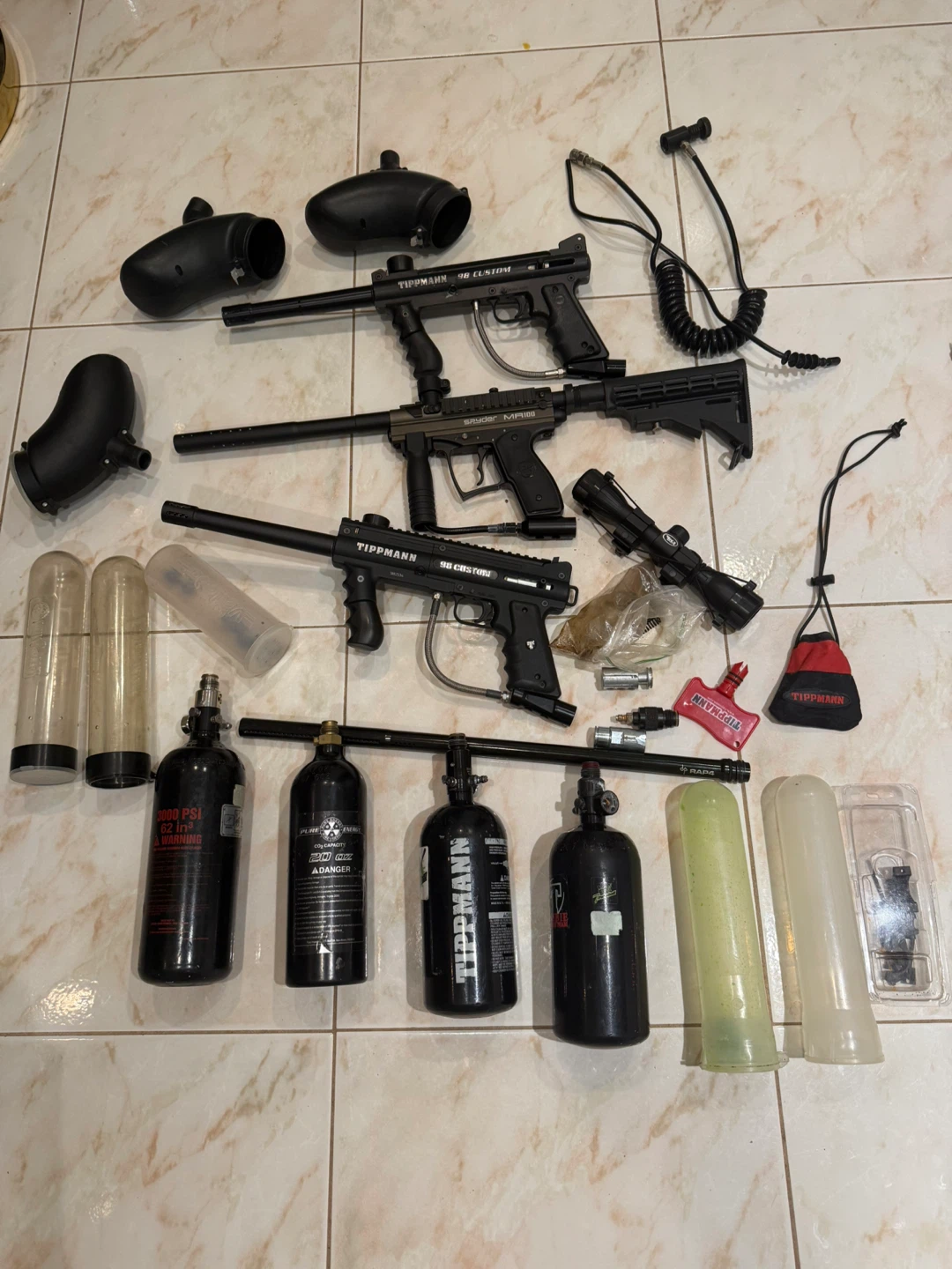 Tippmann Paintball Marker Lot