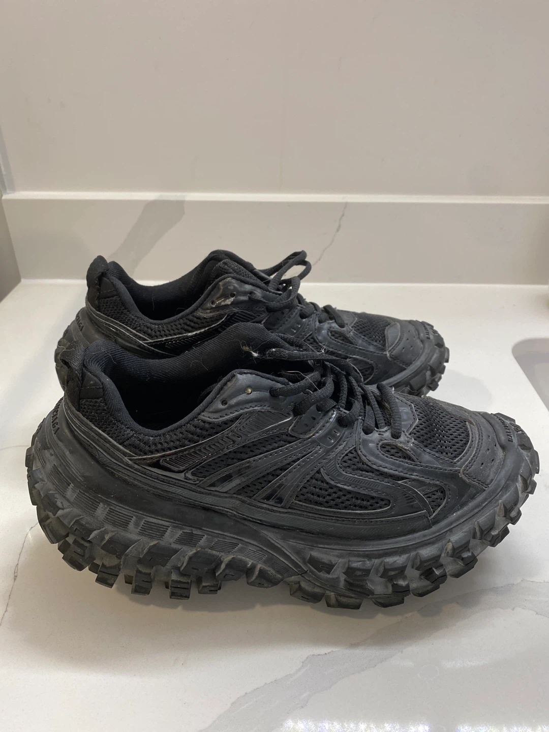Balenciaga Black Track Sneakers Size 38