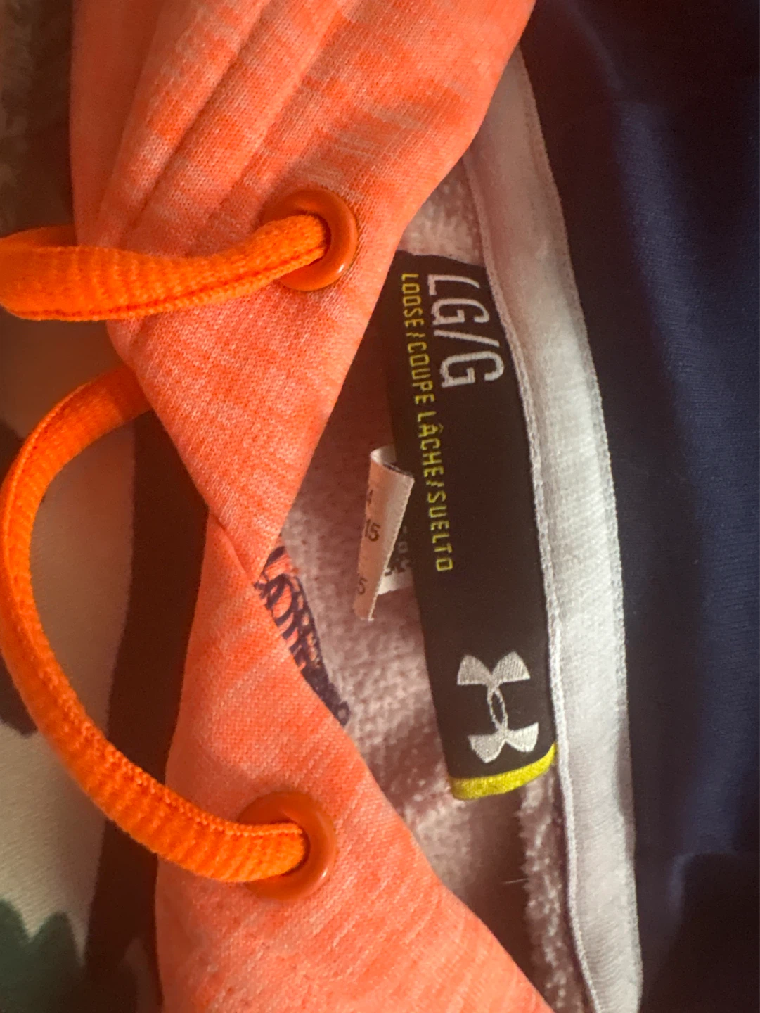 Under Armour Orange Hoodie - photo 2