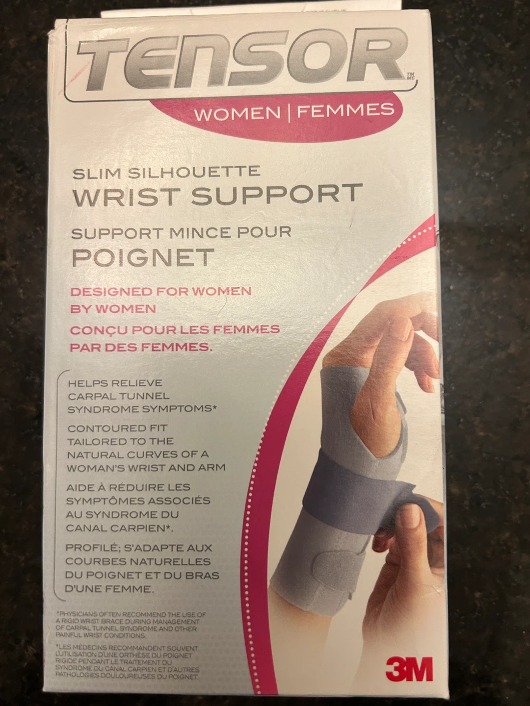 Tensor Slim Silhouette Wrist Support - Left Women's