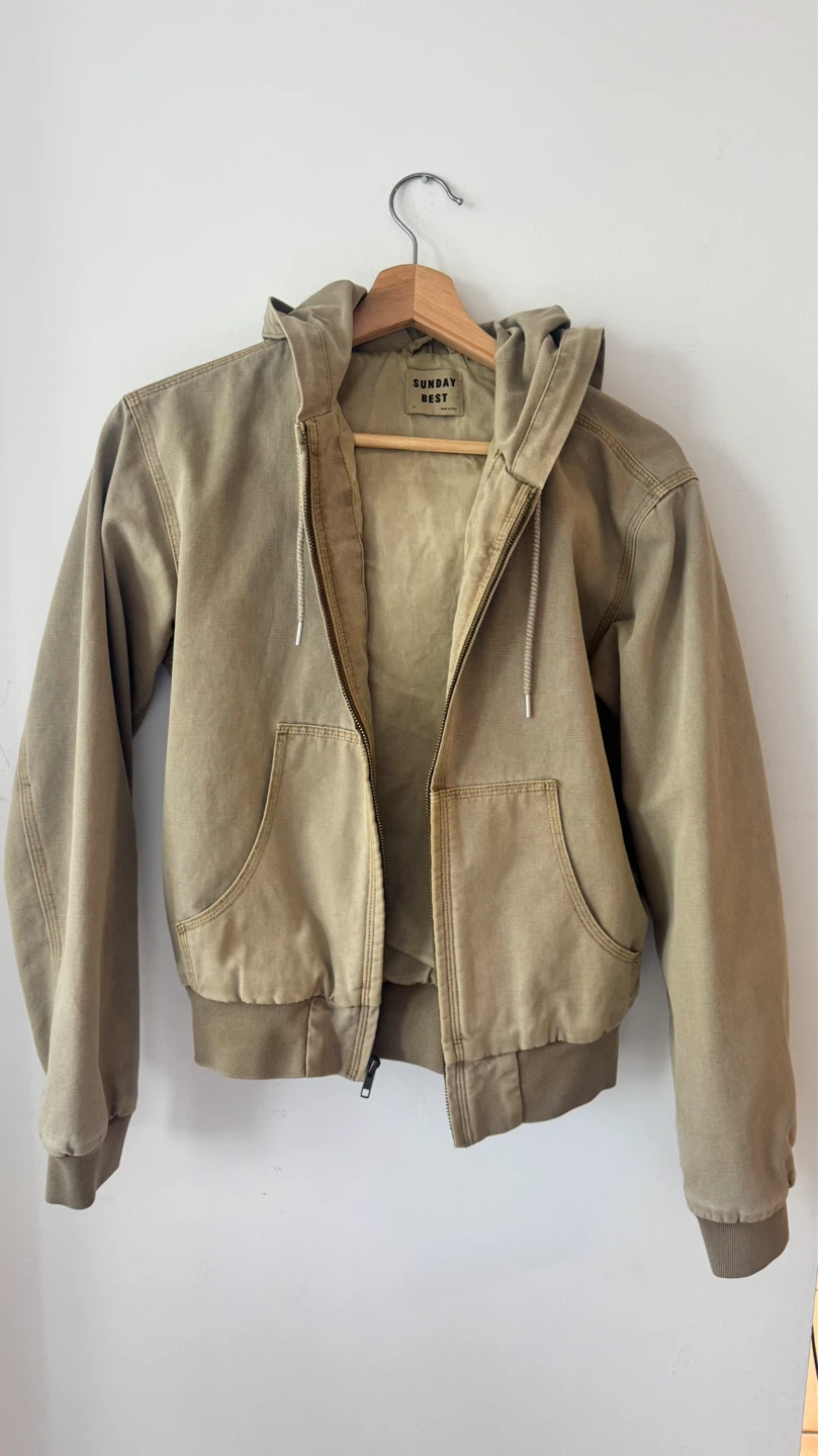 Aritzia Sunday Best Hooded Jacket XS