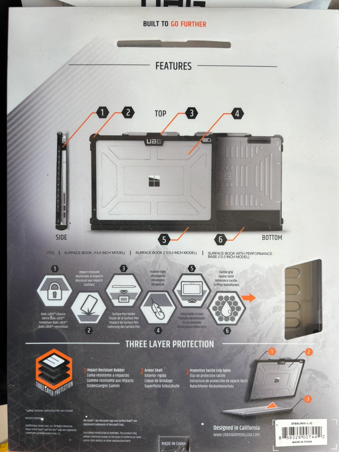 UAG Urban Armor Gear Plasma Case for Microsoft Surface 13.5" - photo 3