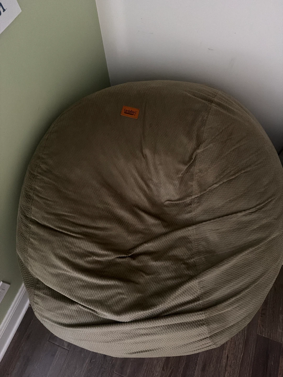 CordaRoy's Corduroy Convertible Bean Bag Chair - photo 3