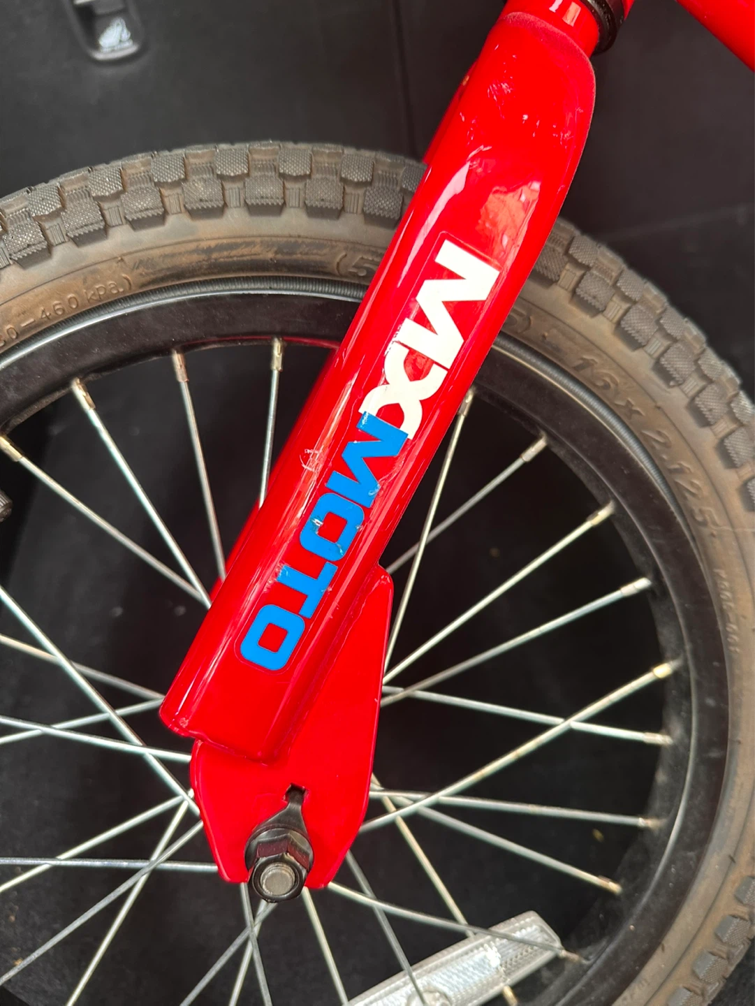 Red Jams MX Moto Laser Kids Bike - photo 4